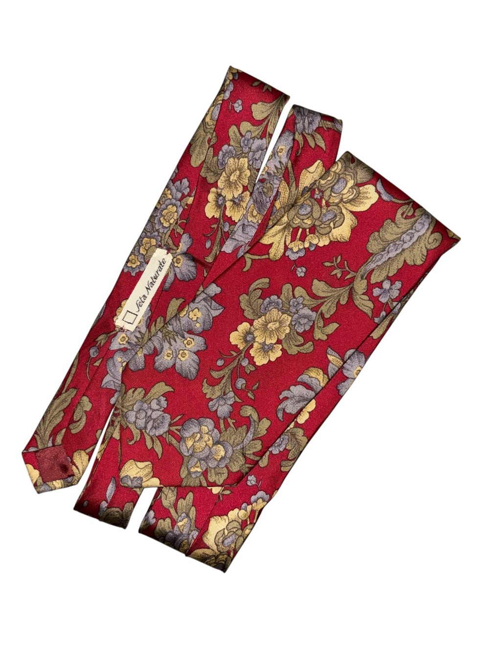 CLEMENT silk vintage tie